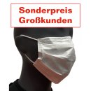 AKTION 500 Masken - Medizinische Gesichtsmaske WEIß...